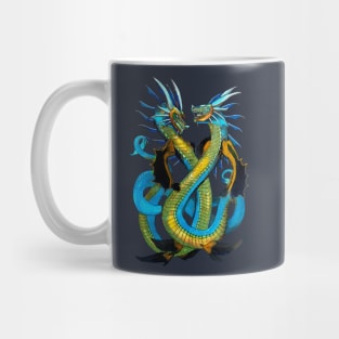 Gemini Dragons Mug